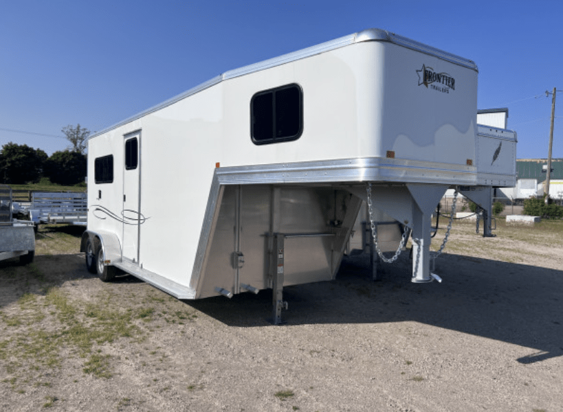 2023 Frontier Ambassador Gooseneck 2 Horse Straight Load - EquipmentPatrol