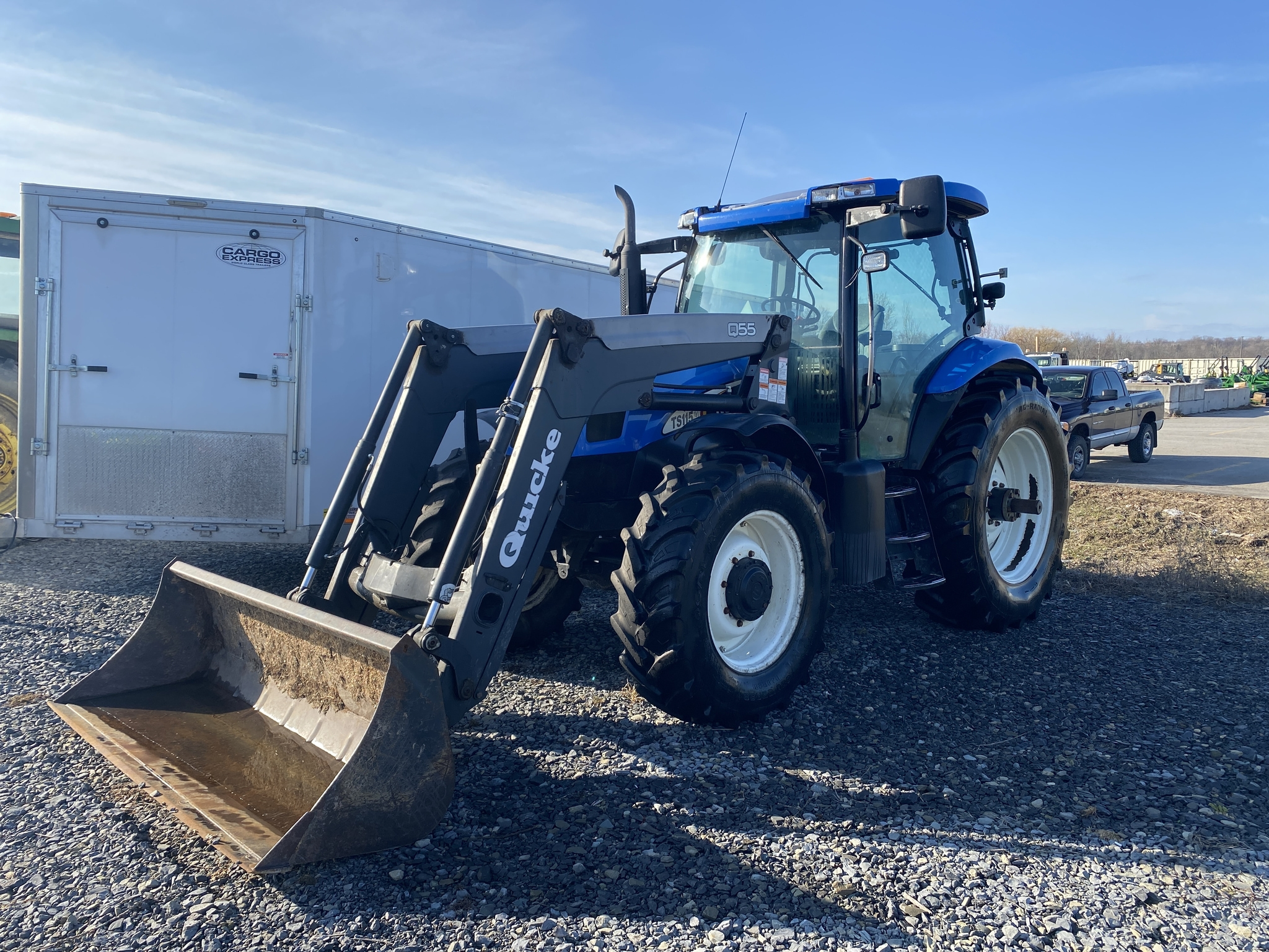 new holland ts115a sound