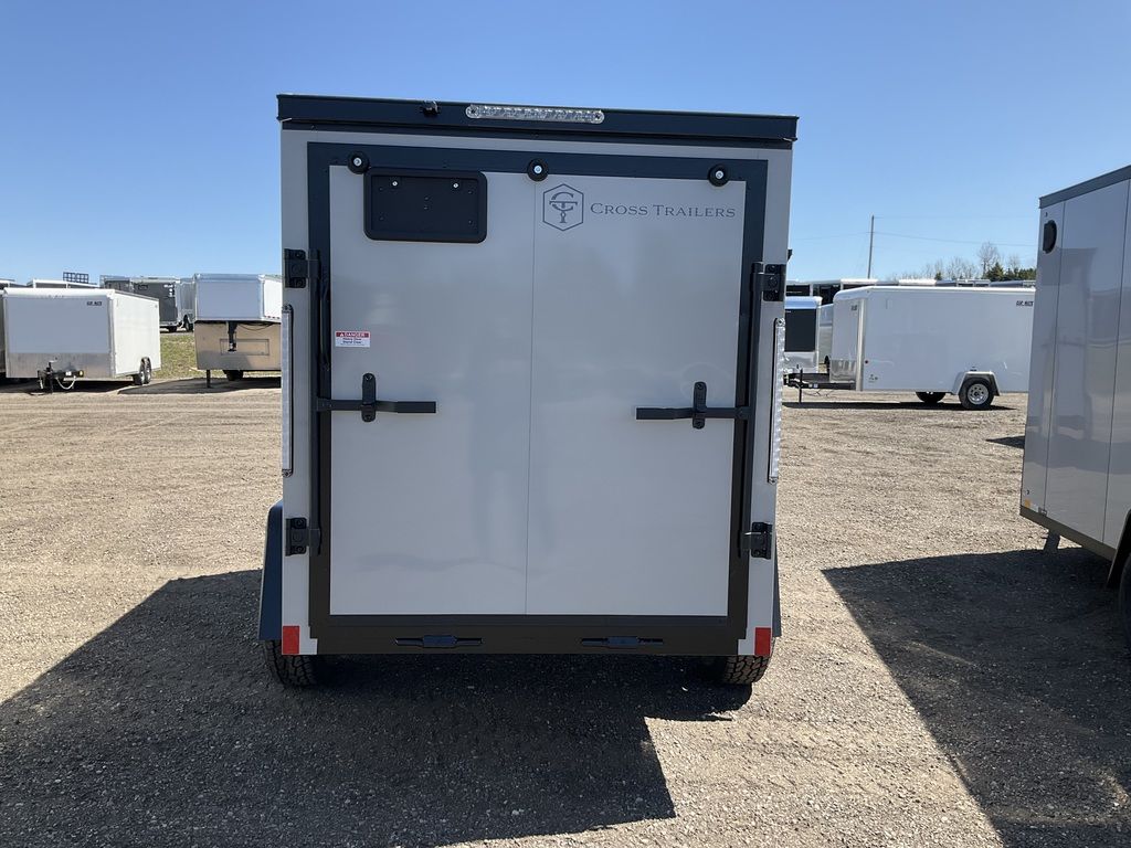 2025 Cross Trailers 5x10 Plus Slant Wedge Nose Alpha SA Enclosed Cargo ...