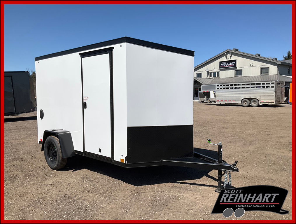 2025 Cross Trailers 6x10 Plus Slant Wedge Nose Alpha SA Enclosed Cargo ...