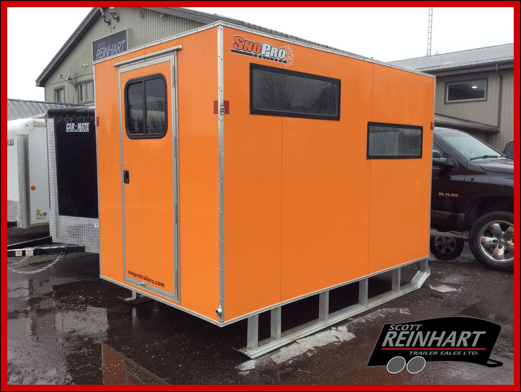 2024 Sno Pro 6x10 All Aluminum Ice Shack - EquipmentPatrol